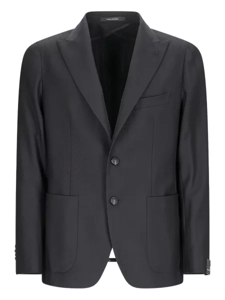 Sacou Tagliatore cu model herringbone gri