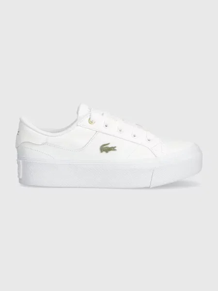 Кросівки Lacoste Ziane Platform Logo Leather білий