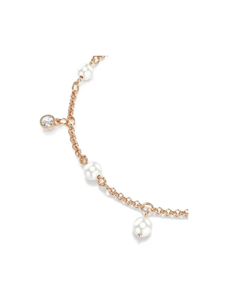 Swarovski bransoletka pozłacana z kryształem Swarovski IMBER żółta
