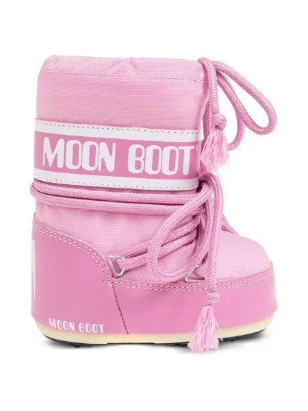 Botki dziecięce Moon Boot różowe