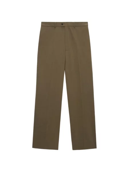 Široké kalhoty Msgm hnědé