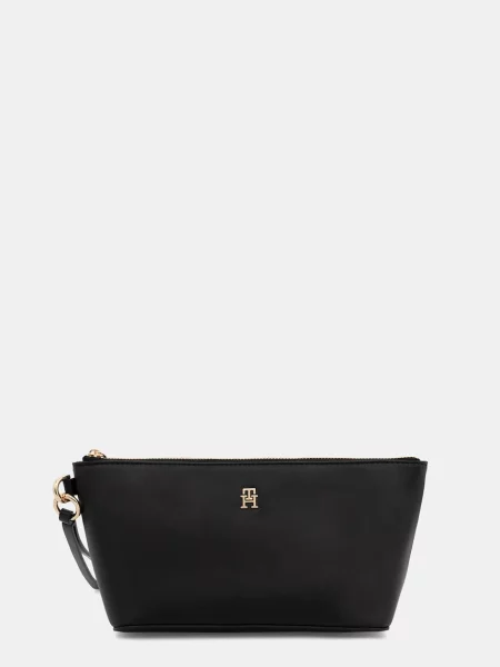 Kozmetična torbica Tommy Hilfiger črna