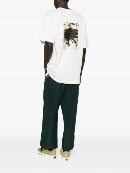 Tricou Peacemaker Oamc cu decolteu rotund alb