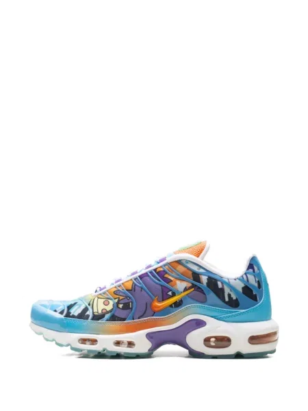 Fotbal sneakerși Nike Air Force 1 nurcă cu model floral alb