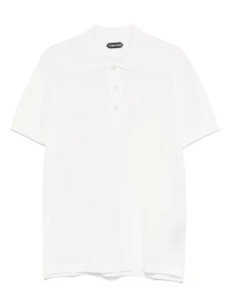 Polo Tom Ford alb