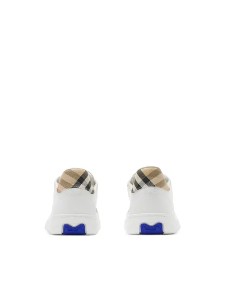 Sneakersy Burberry białe
