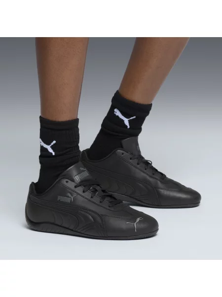 PUMA Skórzane sneakersy unisex Speedcat Buty 44 czarny
