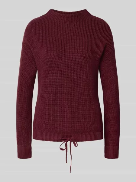 Sweter z dzianiny z prążkowanymi wykończeniami Jake*s Casual