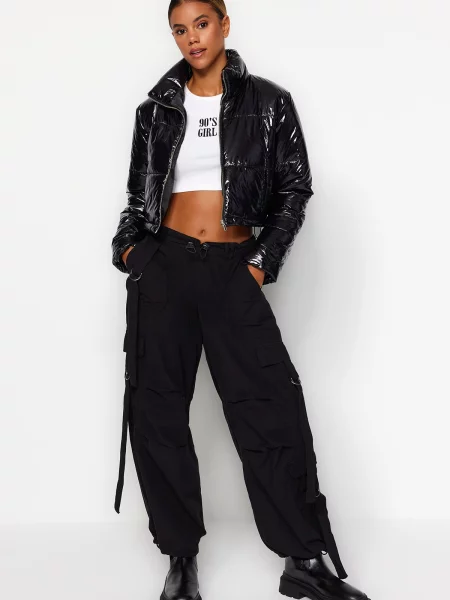 Geacă Trendyol negru