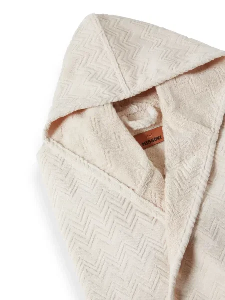 Chalatas Missoni Home su gobtuvu