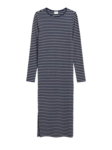 S.Oliver Rochie bleumarin alb