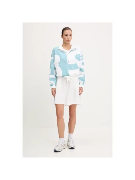 Sportalm szorty gładkie high waist biały