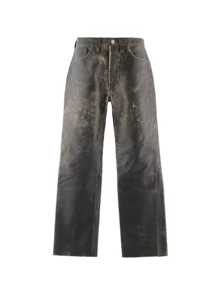 Pantaloni Saint Mxxxxxx din piele negru