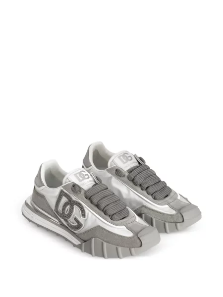 Sneakerși Dolce & Gabbana cu autograf alb