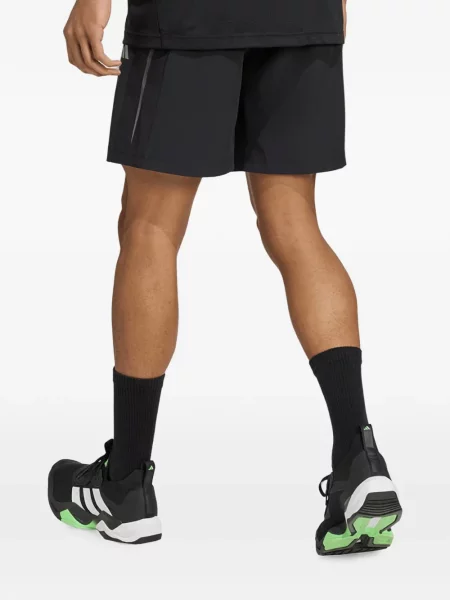 Mănuși Adidas cu imagine cu imprimeu abstract negru