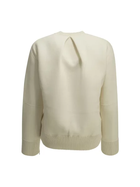 Sweter Sacai z kaszmiru beżowy