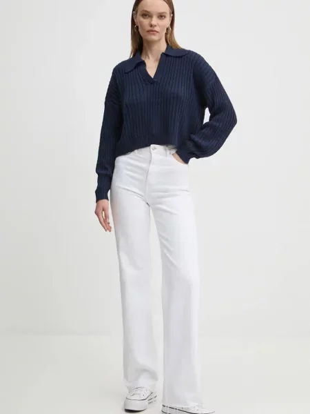 Pulover Hollister Co. mornarsko modra