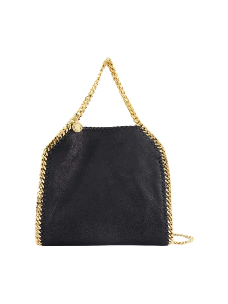Mała mały torebka na łańcuszku Stella Mccartney elegancka czarna