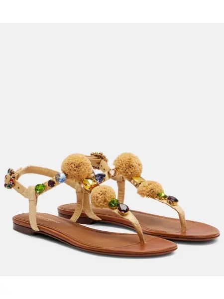 Chiloți tanga Dolce&gabbana bej