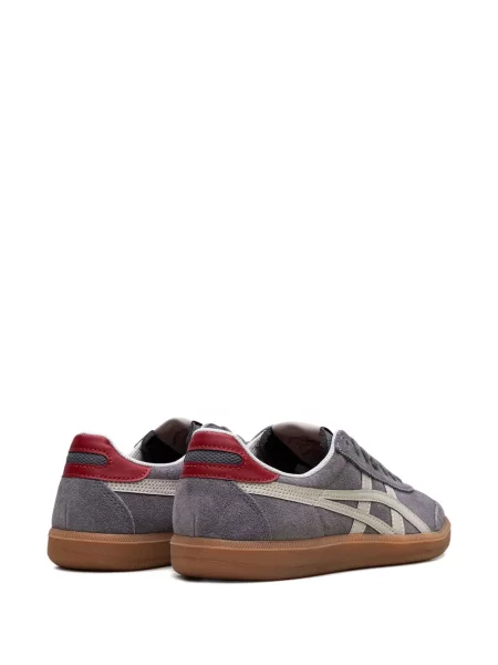 Маратонки Onitsuka Tiger с тигров принт сиво