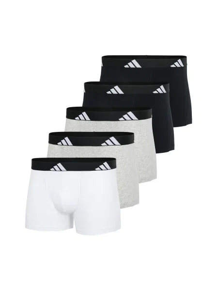 ADIDAS SPORTSWEAR Boxeralsók Active Flex szürke melír / fekete fehér