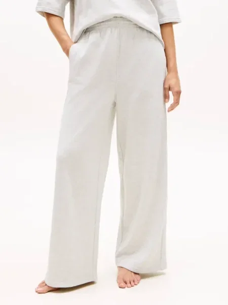 Tommy Hilfiger Pantaloni trening Wide Leg gri