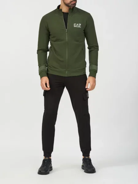 Спортивная кофта Ea7 Emporio Armani зеленая