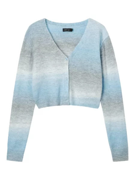 Cardigan Tout A Coup cu gradient albastru