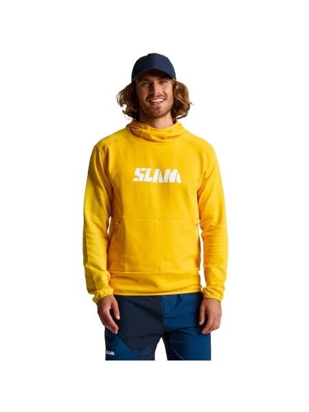 Mikina s kapucňou Slam žltá