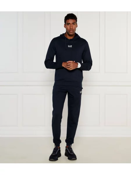 Emporio Armani Trening bleumarin / murdar alb