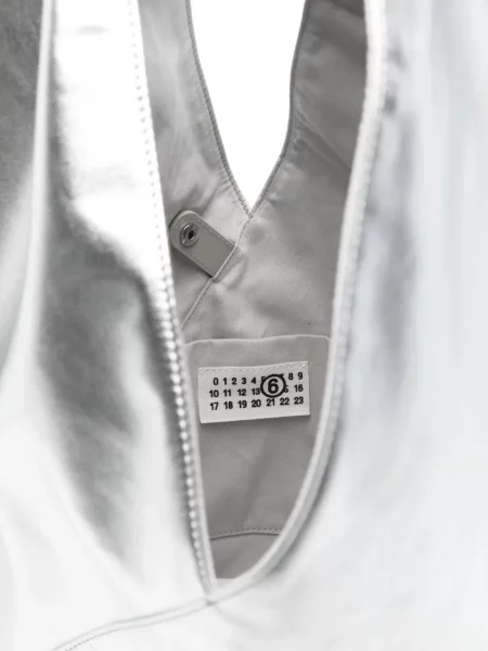 Geantă Mm6 Maison Margiela argintiu