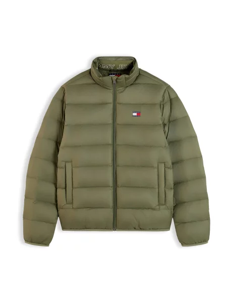 Tommy Jeans Geacă de primăvară-toamnă oliv