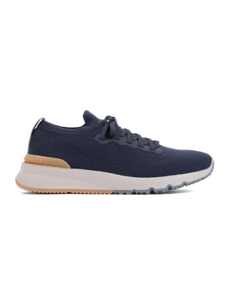 Sneakersy Brunello Cucinelli niebieskie