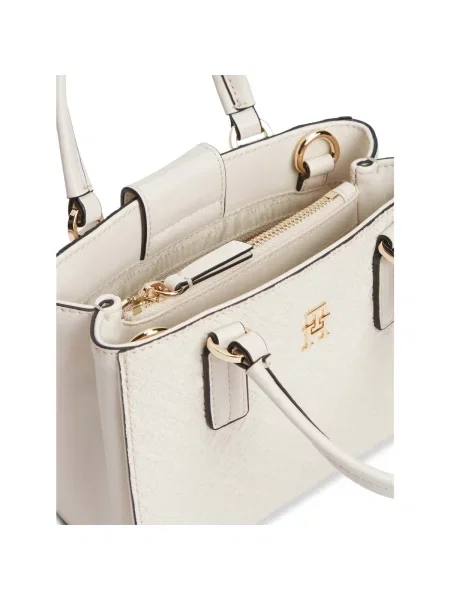 Geantă shopper Tommy Hilfiger bej