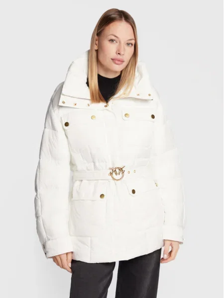 PINKO Geacă de iarnă Olga alb