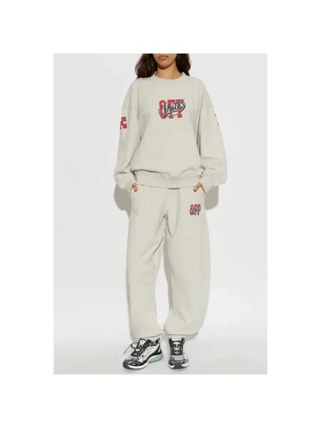 Bluza Off-white z logo biała