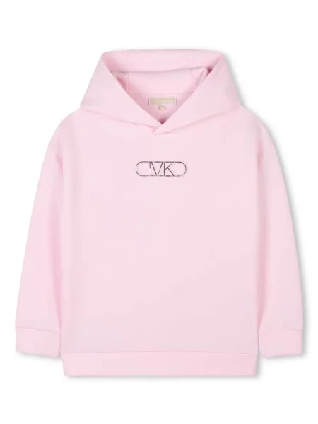 Bluza z kapturem dziecięca Michael Kors różowa