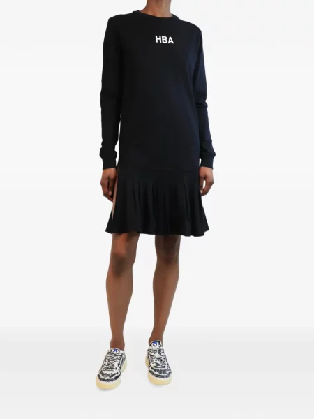 Lung rochie mini Hba cu autograf negru