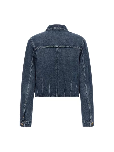 Kurtka jeansowa 7 For All Mankind niebieska