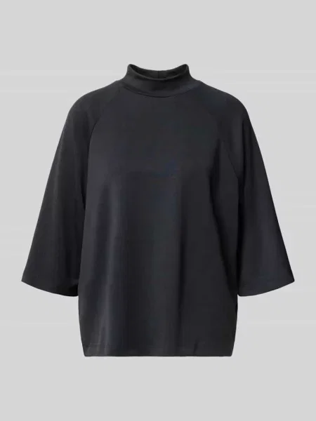 Bluza z kapturem i rękawem o dł. model ‘BANU’ Soyaconcept czarna