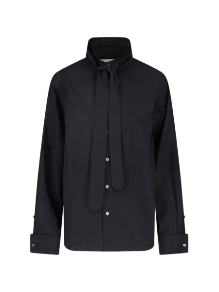 Cămașă Sacai din poplin negru