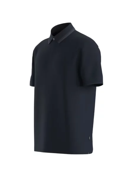 Tricou polo Boss albastru
