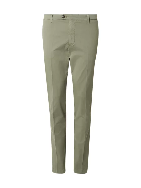 Hackett London Chino kalhoty KENSINGTON pastelově zelená