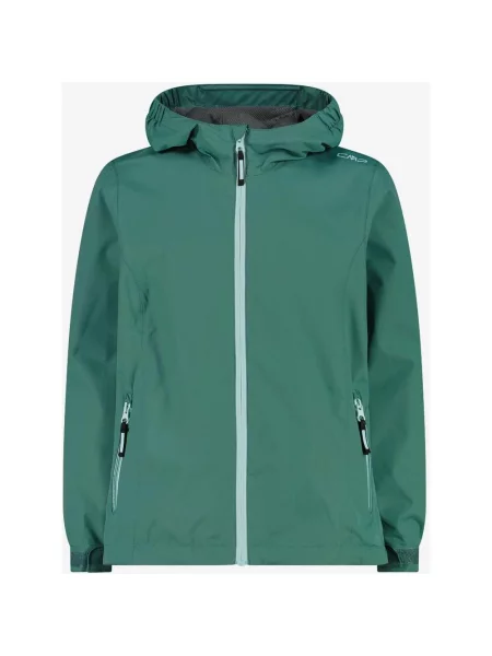 Kurtka z kapturem dziecięca CMP Waterproof Ripstop turkusowy 4 niebieski
