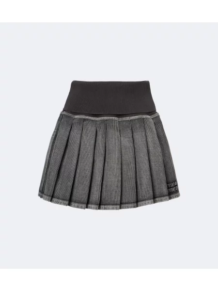 Sukňa Miu Miu sivá