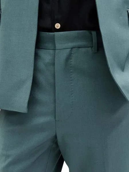 Pantaloni Allsaints albastru