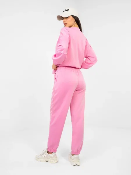 Pantaloni de jogging Italy Moda roz