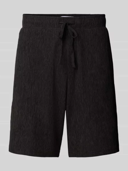 Szorty z elastycznym pasem Jake*s Studio Men czarne