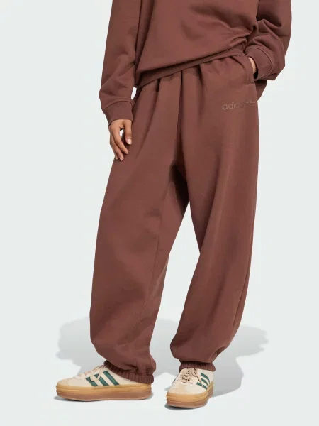 Штани повсякденні adidas коричневий