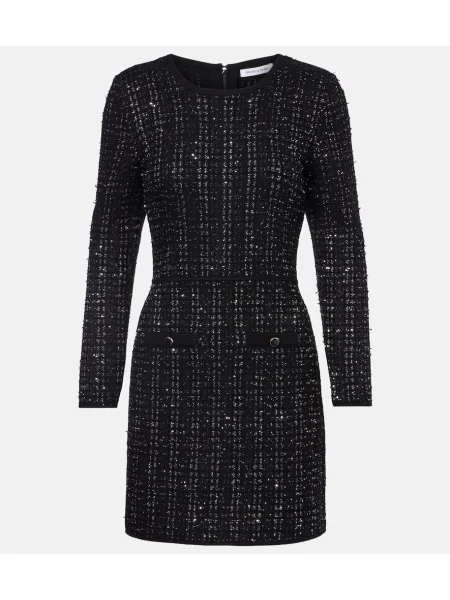 Rochie Veronica Beard din tweed negru